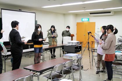 6日開かれた平成25年度三条市成人式の第8回実行委員会