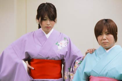 信濃太夫役の松本華愛さん