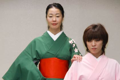 染井吉野太夫役の鈴木二美恵さん