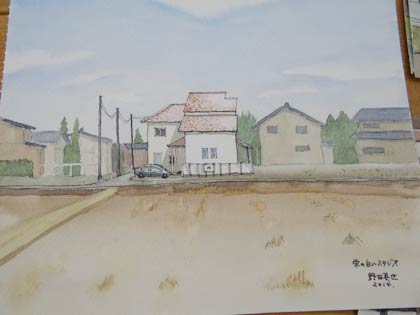 野田さんが描いた「Room」
