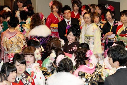 21日行われた平成25年度三条市成人式