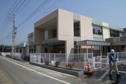 間もなく完成のよしだ保育園