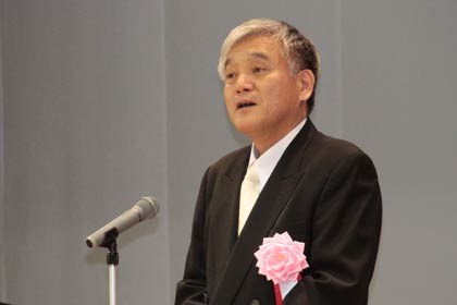 高橋嵐南小校長のあいさつ