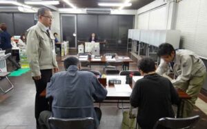 三条市議選の期日前投票