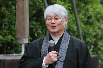 三条教区宗祖親鸞聖人七百五十回御遠忌実行委員会の楠実行委員長