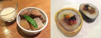 「ぐるっとカフェ」のメニューより