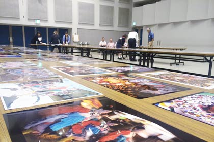 「つばめ見どころフォトコンテスト」の審査会