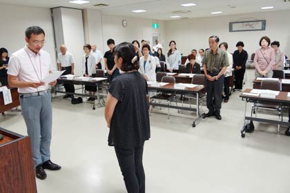 新潟県共同募金会と同三条市支会が共同募金助成決定交付式