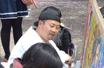 在りし日の田村大さん