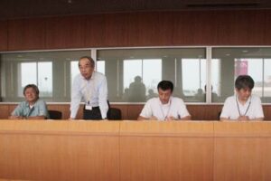 1日行われた燕三条食の陣実行委員会の記者会見