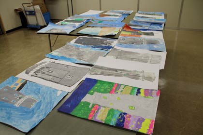 提出された完成作品