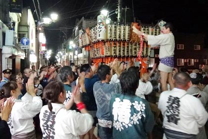三条夏神輿