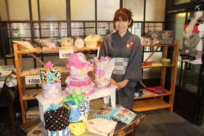みんくるに出店している「Stellafiore」と代表の西潟さん