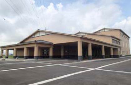 9日に見学会を開く新斎場