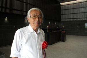燕・弥彦総合事務組合の新斎場の建設検討委員長、本県出身の東京電機大・八木澤名誉教授は設計に満足