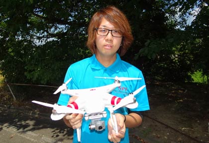 Sky Photo Factory代表の横山さん