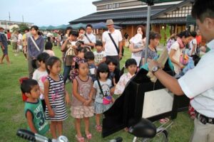 三条市環境啓発施設「かんきょう庵」で四季を五感で感じるイベントの第一弾「かんきょう庵DE四季を感じNIGHT★」