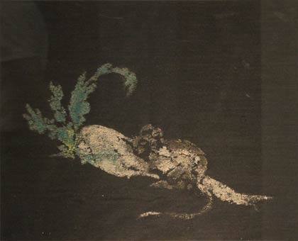 多田さんの作品の原点となった1972年制作の「砂ねずみ」