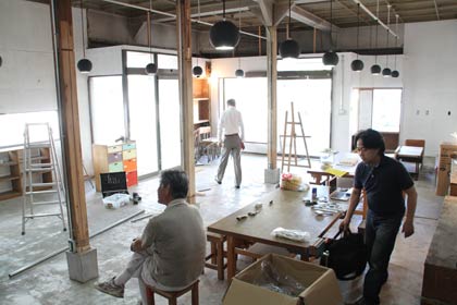 改装で広々とした空間に生まれ変わった