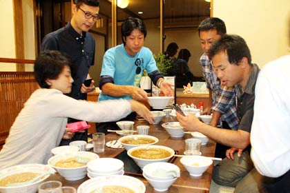  12日に正広で行った試食会