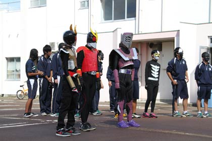 仮面ライダーショーも