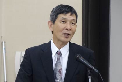 講師のダムマイスターの称号をもつ一般財団法人ダム技術センターの川崎秀明首席研究員