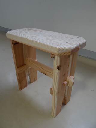 ＝木工教室で製作するいす