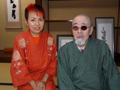 左が眠月さん、右が基晃さん
