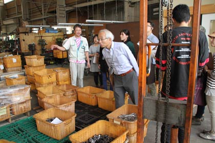 オフィシャルツアーで有限会社マルダイの見学