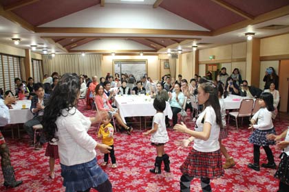 子どもたちもたくさん参加