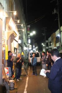 本寺小路夜の街あるき