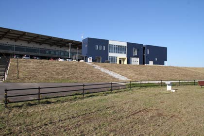 会場の三条防災ステーション、三条市防災学習館