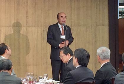 田野燕商議所会頭