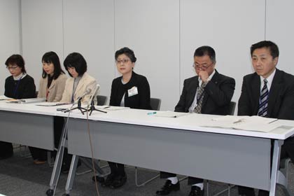 燕市が行った記者会見
