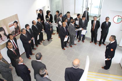 署内を見学