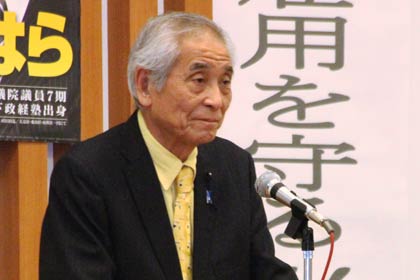 選対本部長の内山県議