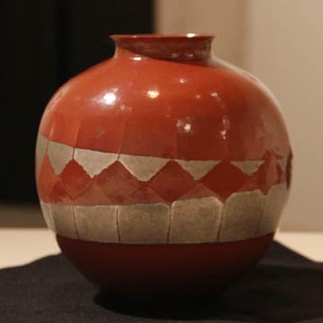 細野五郎「花瓶　時」