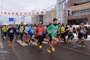 毎年恒例の三条市元旦マラソン大会