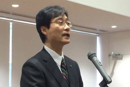 訓示を行う鈴木市長