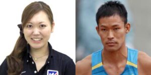 左が24日の講師で管理栄養士の松崎美奈子さん、右が2月7日の講師で五輪110mハードル日本代表の内藤真人さん