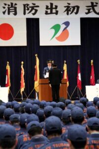 平成27年燕市消防出初式