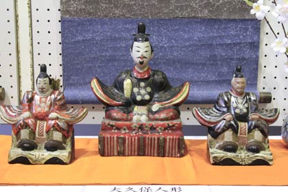 明治中ごろの北惣吉作の大久保人形