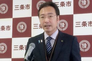 三条市長記者会見、加茂市長への県央医師会応急診療所構成市町村への参加要請やアトリエ付き滞在施設オープン