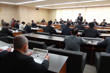 平成27年度一般会計当初予算概要説明会
