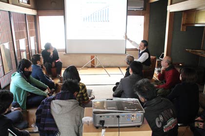 燕三条トライクで開かれた金子勉建築設計事務所主催第1回リノベーション講座