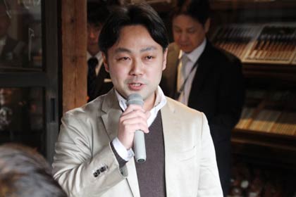 「Craftsmen's Inn Kaji」を運営する合同会社燕三条スタイルの代表社員、小山雅由さん