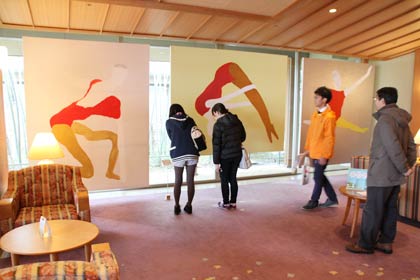 初日7日のアートツアー