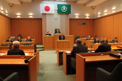 12日開会した3月定例会