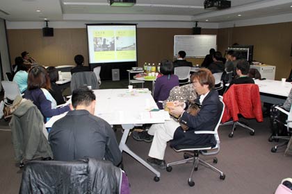 10日開かれた「つばめ若者会議」の全体会議