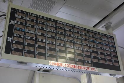  運賃表